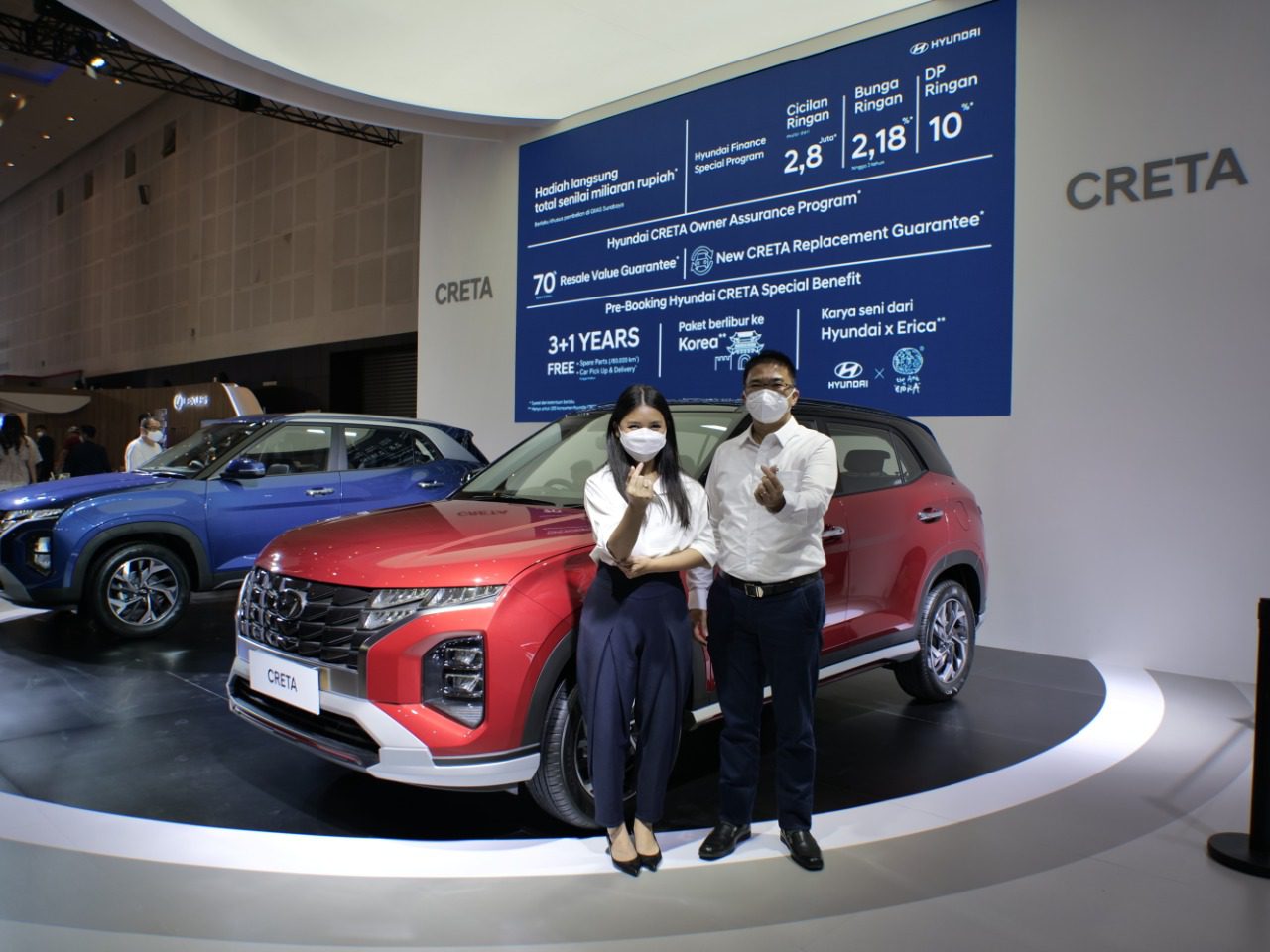 CRETA, SUV Hyundai Buatan Indonesia GIIAS 2021 Surabaya