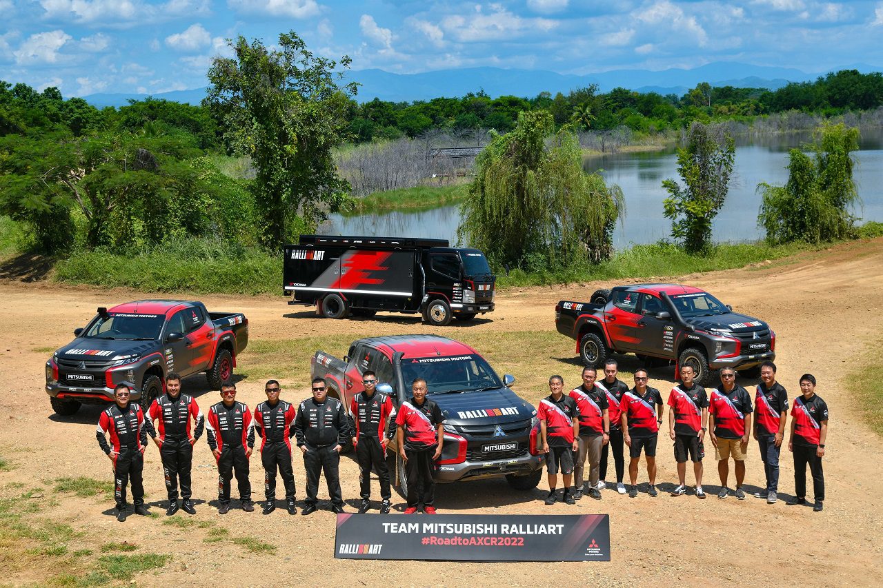 Rifat Sungkar Beraksi Kembali Bersama Mitsubishi Ralliart Untuk Berlaga di Asia Cross Country Rally 2022