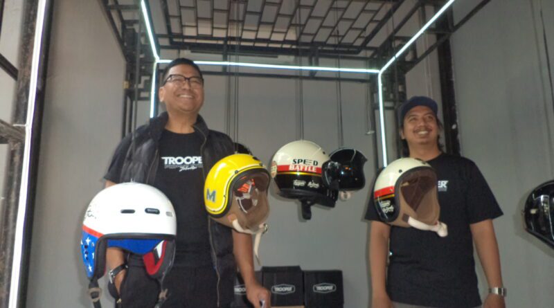 Trooper Custom Telah Mendarat di Jakarta Bersama 7 Desain Helm Classic Vintage