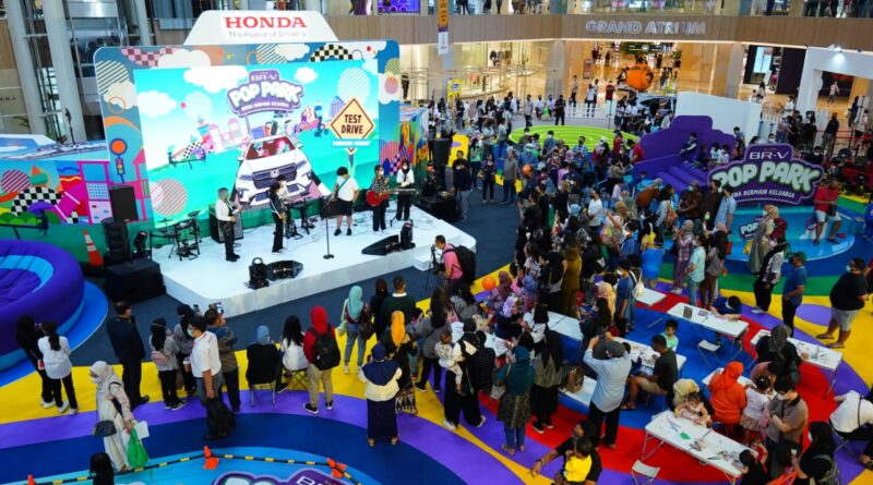 All New BR-V Pop Park Satukan Keluarga Honda di Pakuwon Mall Surabaya