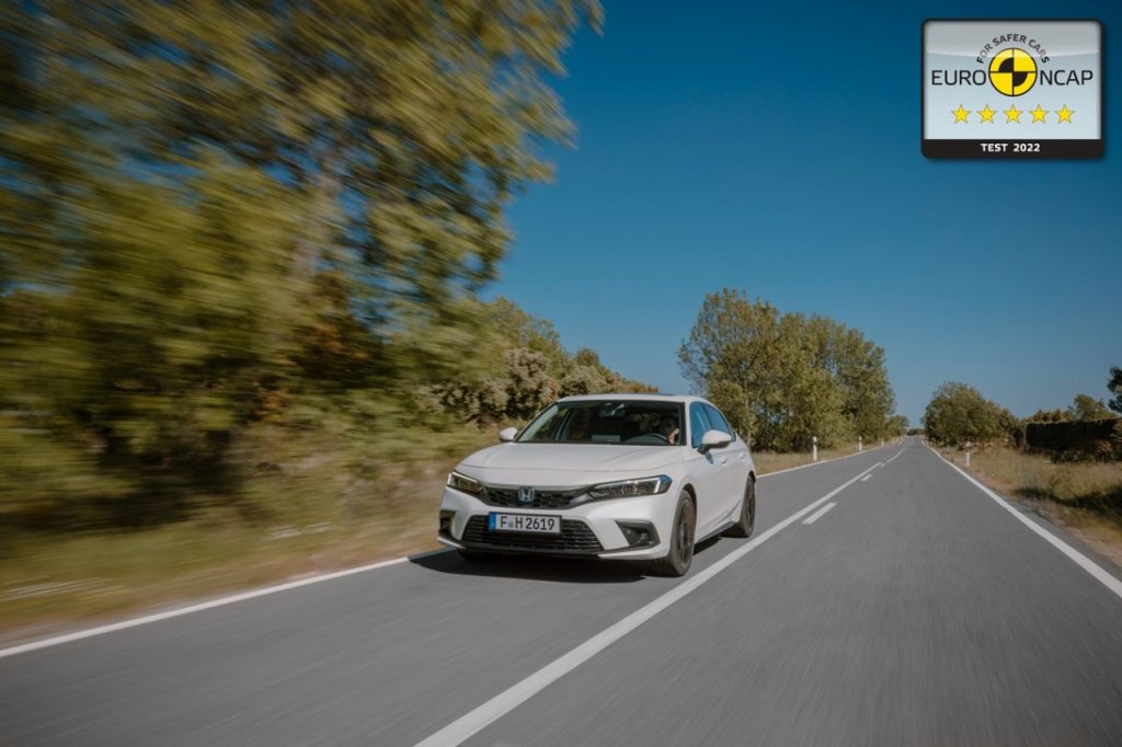  Honda Civic e:HEV Dijamin “More” Safety Setelah Raih Euro Ncap 2022
