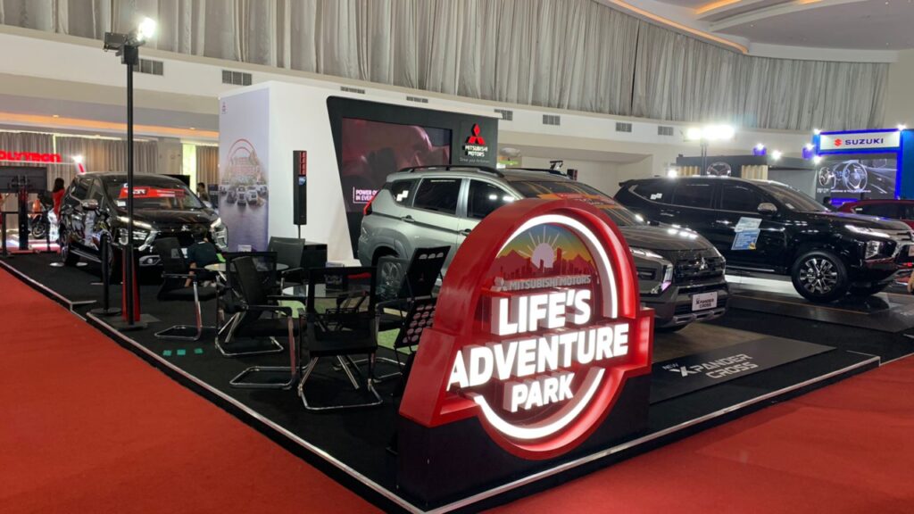 Mitsubishi Life’s Adventure Park Nongol Juga di GIIAS Semarang 2022