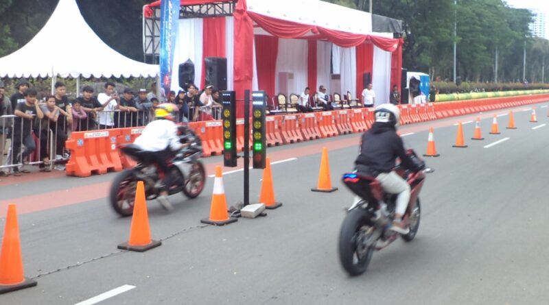 Latihan Bersama Street Race 2022 Tembus 1500 Stater di Kemayoran