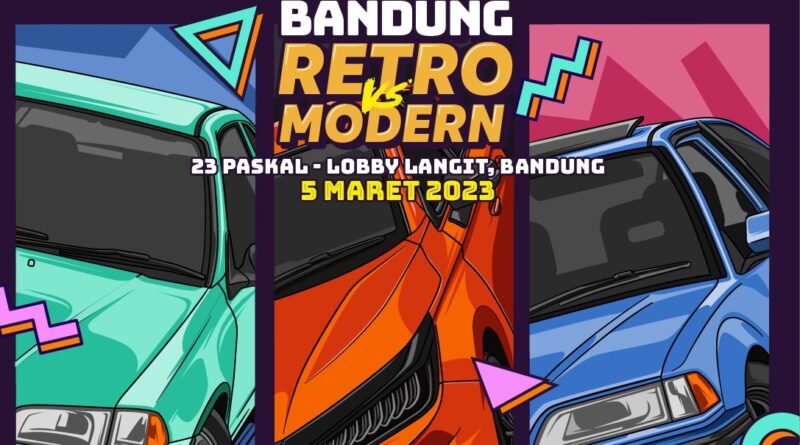 Adu Retro VS Modern Kota Kembang. Pemanasan IMX 2023