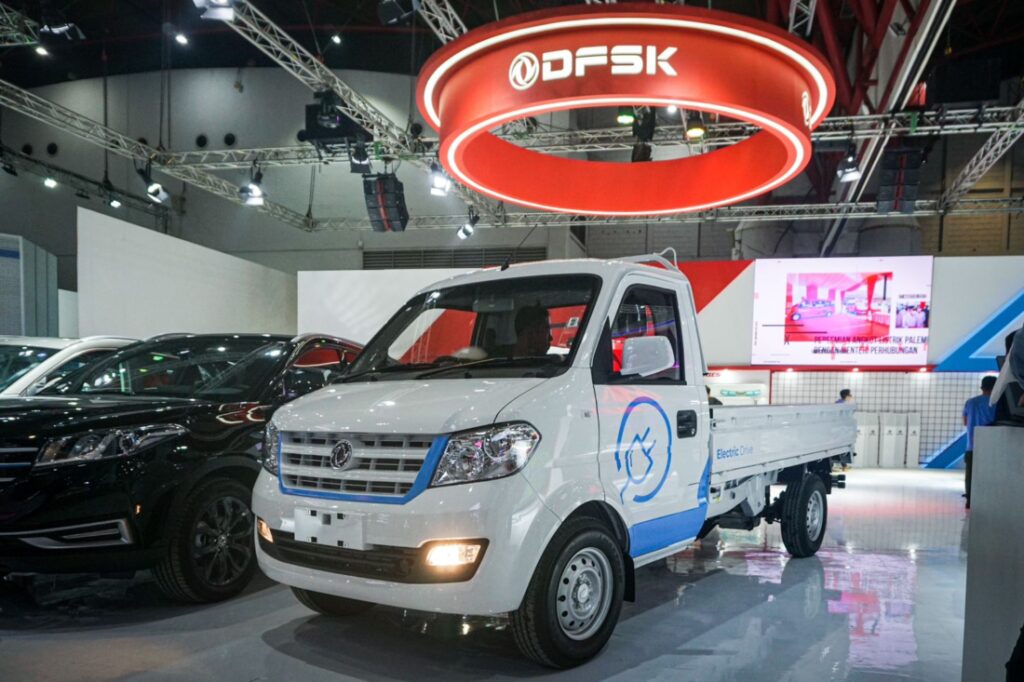 DFSK EC31 Pick Up LIstrik Mampu 215 km Bikin Bisnis Angkutan Makin Irit