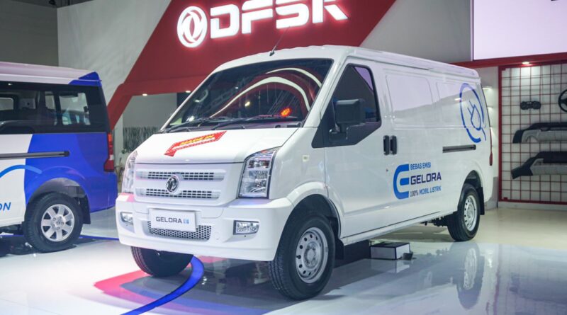 DFSK Gelora E, Minibus dan Blind Van  Listrik Dijual 350 juta Saja