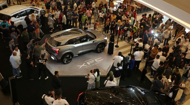 Absen GJAW, Mitsubishi XFC Concept Boyongan 6 Kota Untuk Show Off