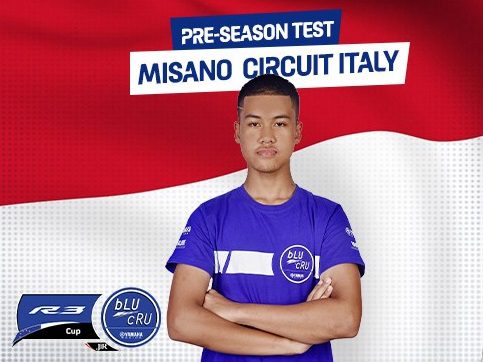 Pelajari Sirkuit Misano Lewat PS4, Aldi Satya Mahendra Optimis Joss di R3 bLU cRU European Cup 2023