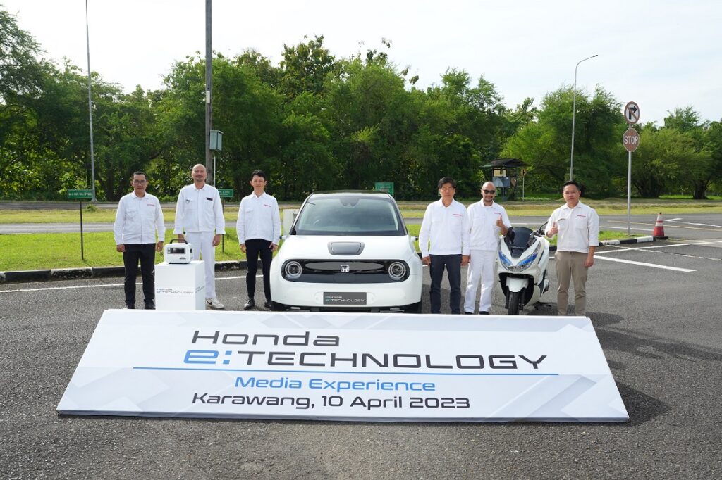 Honda e, PCX Electric dan LiB-AID E500 Jadi Tiga Sekawan Push Ekektrifikasi Indonesia