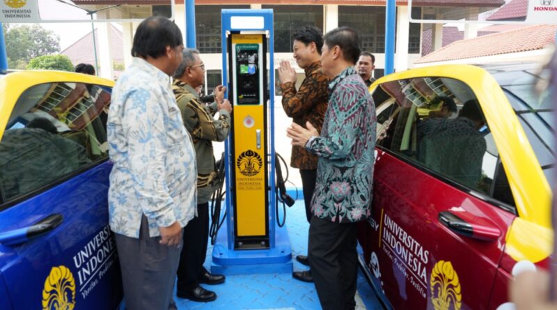 Honda Pinjamkan 4 Unit EV Ke Universitas Indonesia Untuk Riset Teknologi Zero Emision