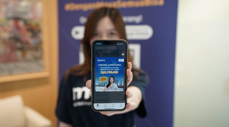 Moxa, Tinggal Pencet Sana Sini Dapat Asuransi Kecelakaan 2,75 juta