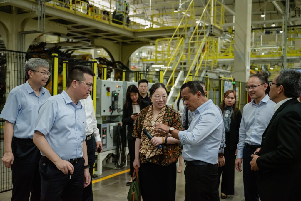 Bahlil Lahadalia Kunjungi Chery di Wuhu-China