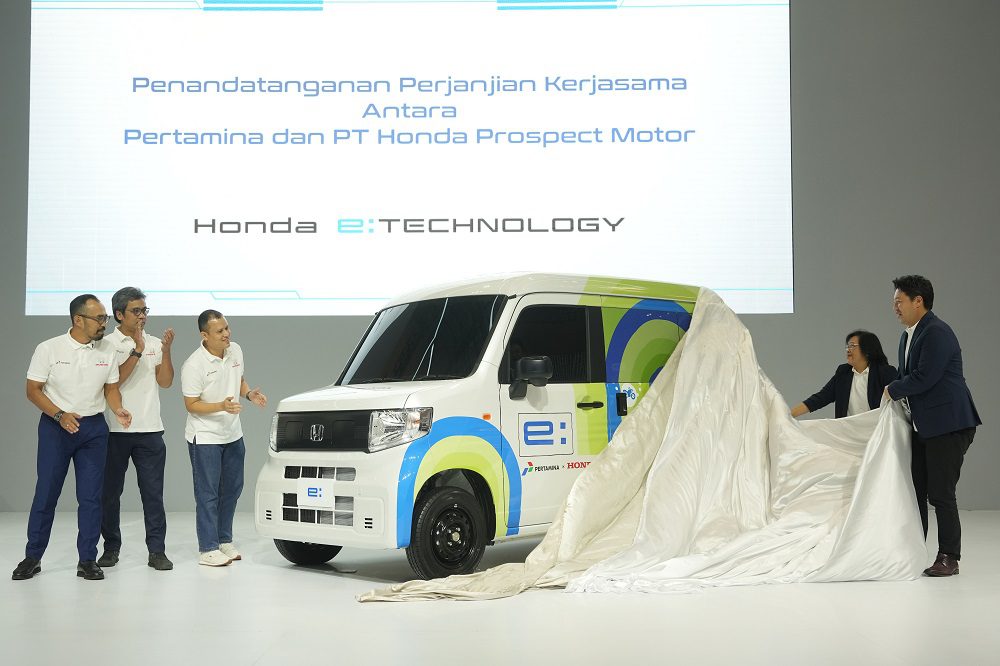Honda N-Van Prototype Resmi Menjadi Kendaraan Antar Jemput Pertamina