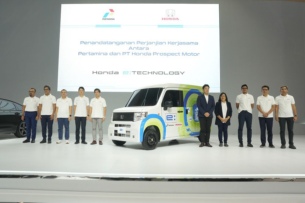 Honda N-Van Prototype Resmi Menjadi Kendaraan Antar Jemput Pertamina