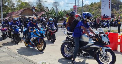 Ratusan Yamaha bikers Satmori To ARRC Mandalika 2023