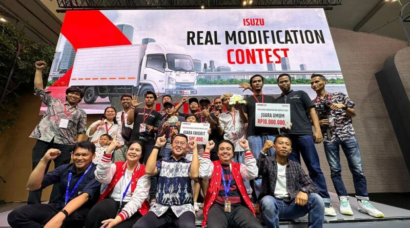 Isuzu Real Modification Contest 2023, Utak-Atik Kabin Hexapod dan Ini Hasil Juara