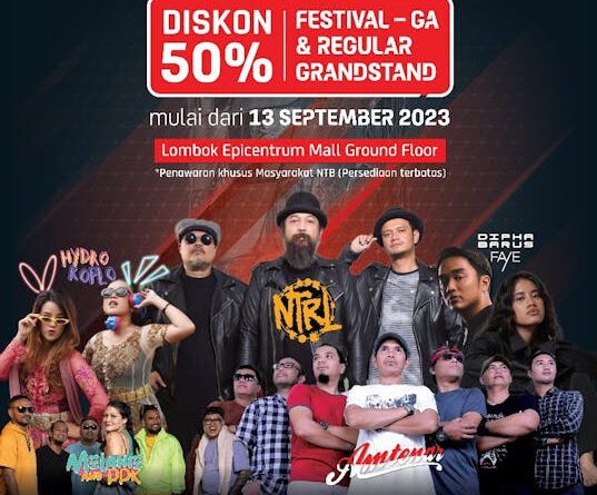 Diskon 50 % Tiket IndonesiaGP Mandalika 2023 Khusus Warga Lombok