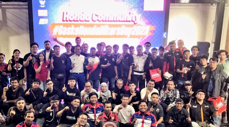 100 Bikers Honda Community Gas ke Honda Bikers Day 2023