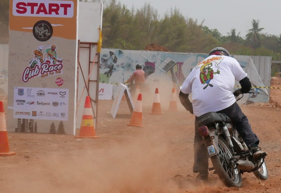 Cub Race, Adu Cepat Bebek Jadul Flat Track