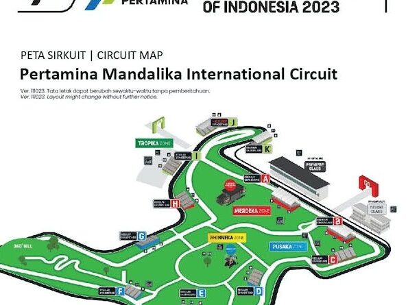 Rundown MotoGP Mandalika 2023 Komplit, Don’t Miss It !