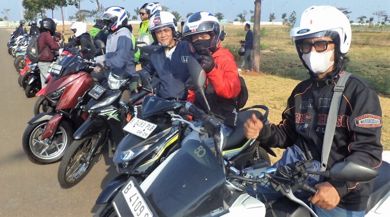 SMK & Studds Helmet Ajak Media Fun Turing Plus Launching Deride PIK2