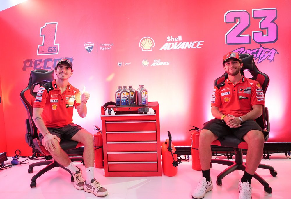 Shell Advance Support Francesco Bagnaia & Enea Bastianini Juara MotoGP Mandalika