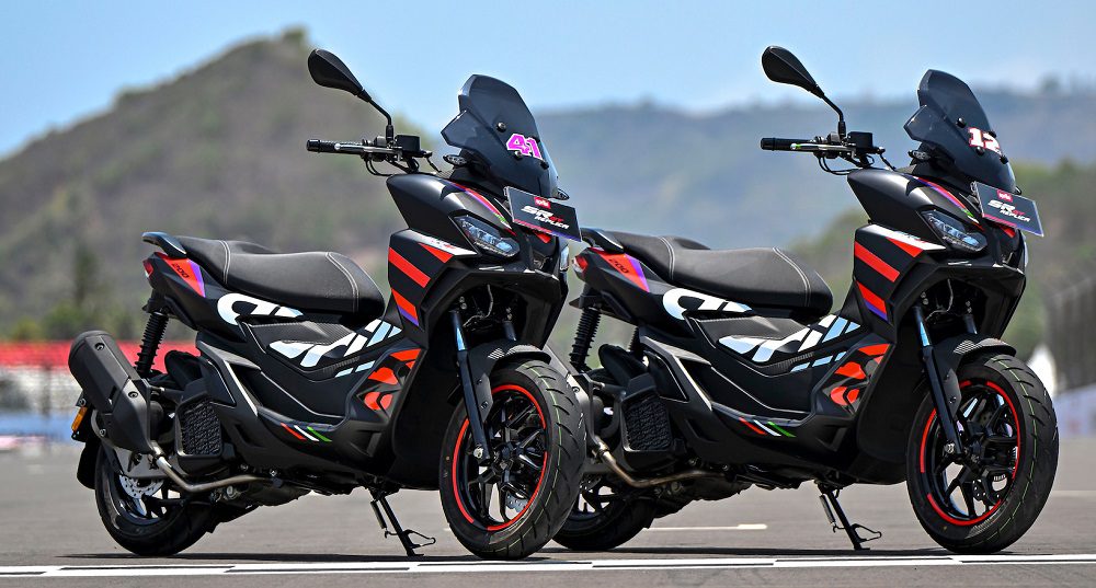 Aprilia SR-GT Replica 200, Matic Gambot DNA Balap Aleix Espargaro dan Maverick Viñales