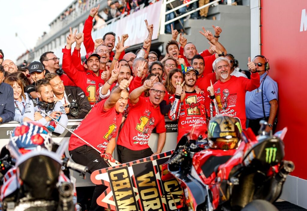 Rekor Ducati 2023, Double Winner MotoGP dan WSBK Superbike