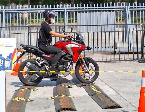 Test Ride Honda IMOS+ Sedot 100 Orang