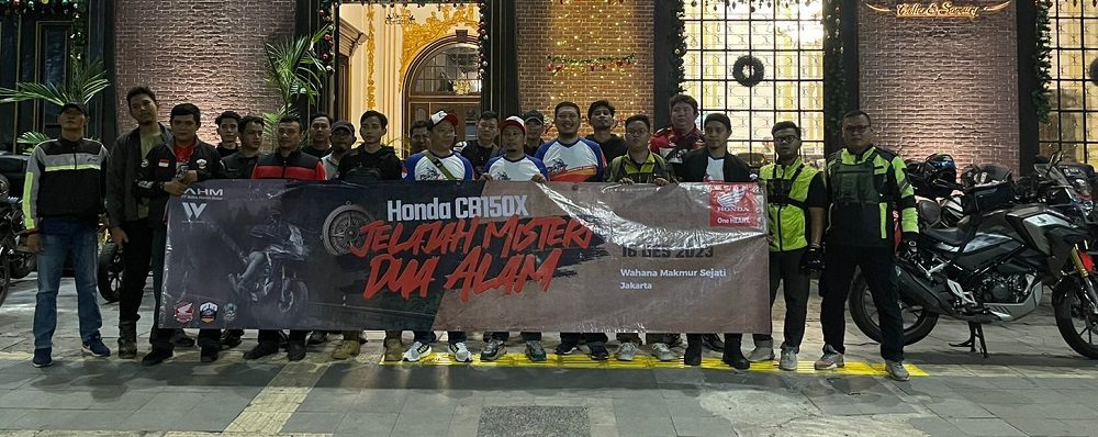 Jelajah Misteri Dua Alam Dikuak Wahana Bersama Honda CB150X Mania