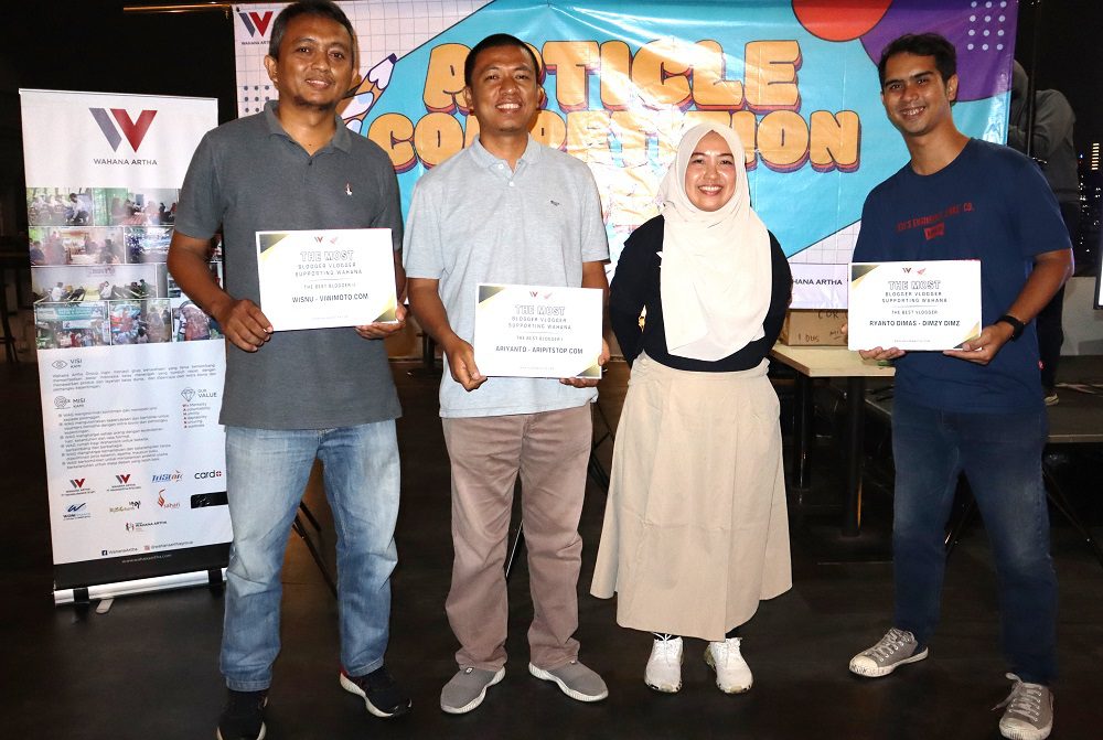 Wahana Article Competition 2023, Media Blogger Vlogger Favorit Honda