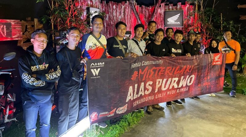 Honda Community Pandora Experience, Ajak Bikers Nikmati Jump Scare Alas Purwo