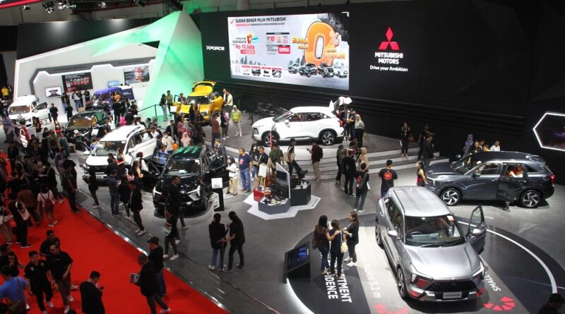 Rekap IIMS 2024 SPK Mitsubishi Tembus 2.719 unit dan Xforce Favorit Test Drive