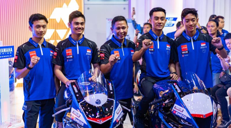 Tim Yamaha Racing Indonesia for WorldSSP 300 & ARRC Go Public di IIMS 2024