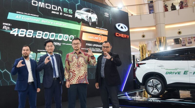 Car link O, Fitur Smart Mobil Listrik Khusus 4000 Customer Pertama Chery Omoda E5