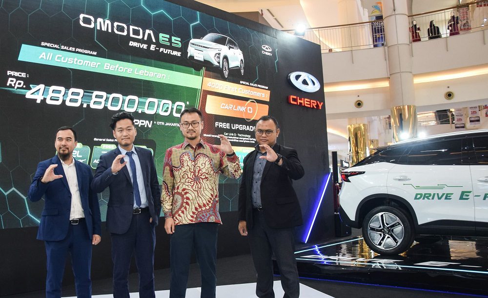 Car link O, Fitur Smart Mobil Listrik Khusus 4000 Customer Pertama Chery Omoda E5