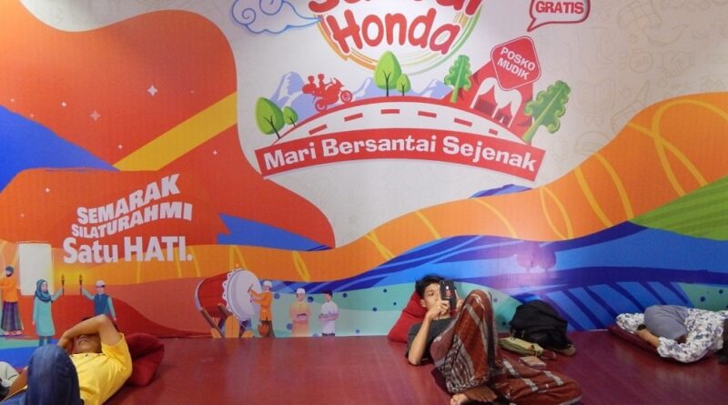 Dibuka Bale Santai Honda 24 jam Untuk Mudik Lebaran, Ini Lokasinya