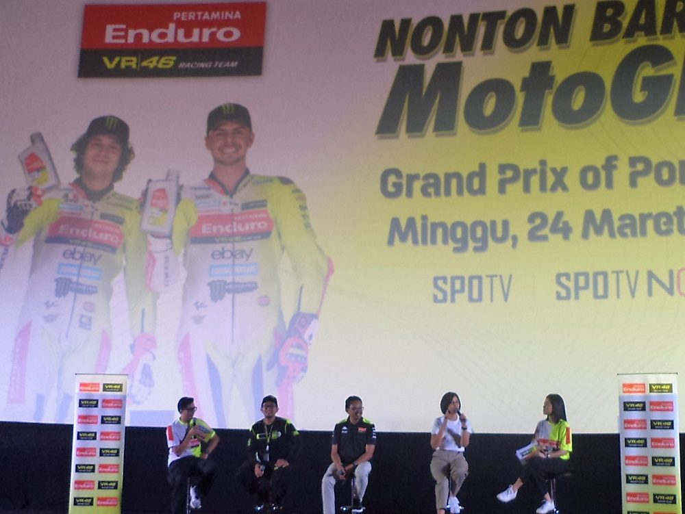 Enduro Nobar MotoGP, Pertamina Ajak Netizen Dukung Aksi VR46 Racing Team