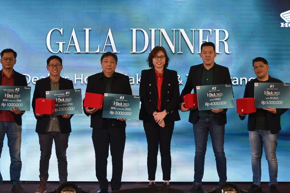 Inilah Pemenang Dinner Rewarding I-Dea Honda 2024