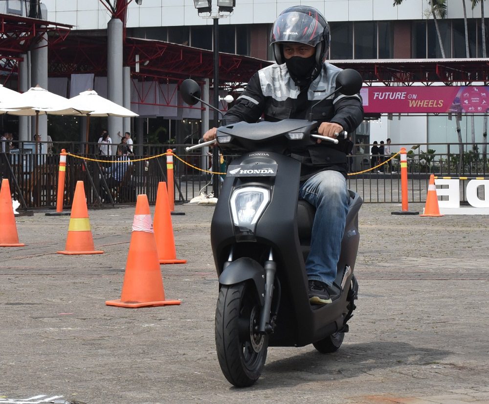 86% Pengunjung PEVS 2024 Tertarik Motor Listrik Honda