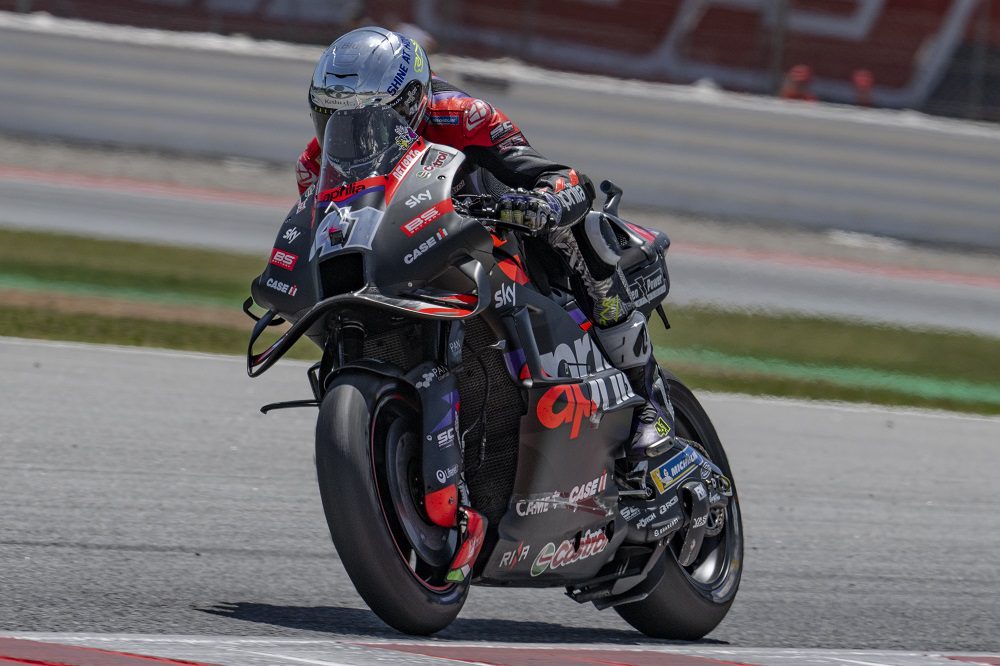 Aleix Espargararo Kendala Ban dan Harus Puas di Posisi 4 di Moto GP Catalunya