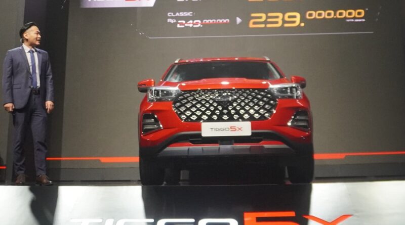 Chery TIGGO 5X Resmi diLepas 249 Juta, Ini Spesifikasinya