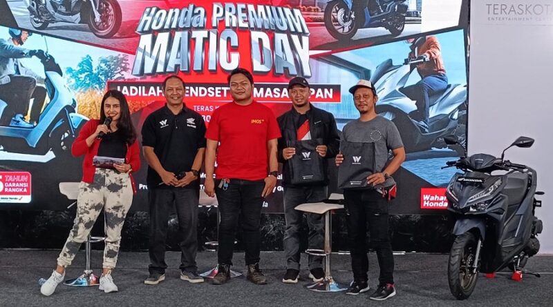 Honda Premium Matic Day Sapa Warga Tangsel