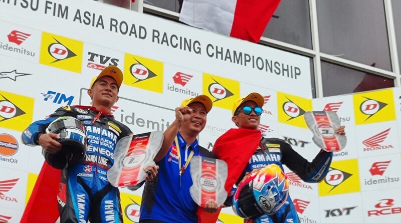 M Faerozi dan Arai Agaska Rebut Podium 1 dan 3 AP250 ARRC 2024 Mandalika