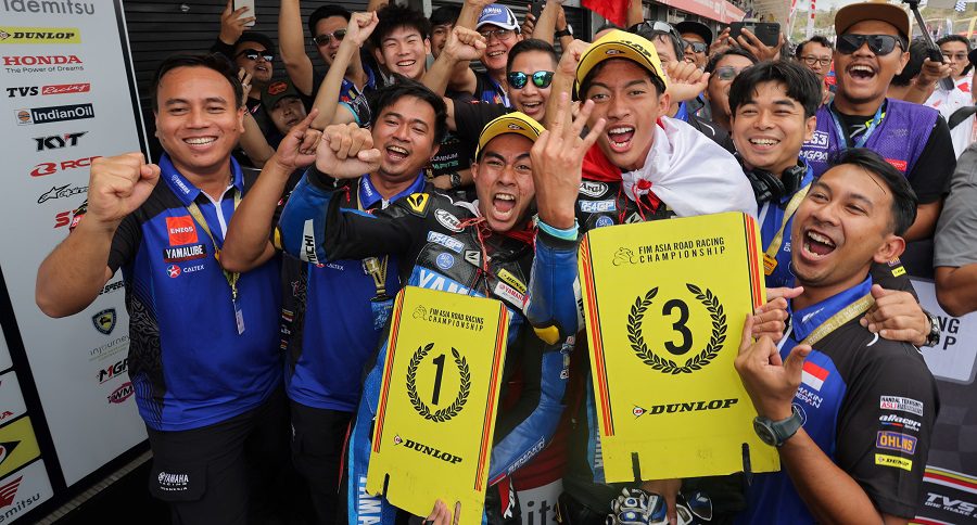 M Faerozi dan Arai Agaska Rebut Podium 1 dan 3 AP250 ARRC 2024 Mandalika