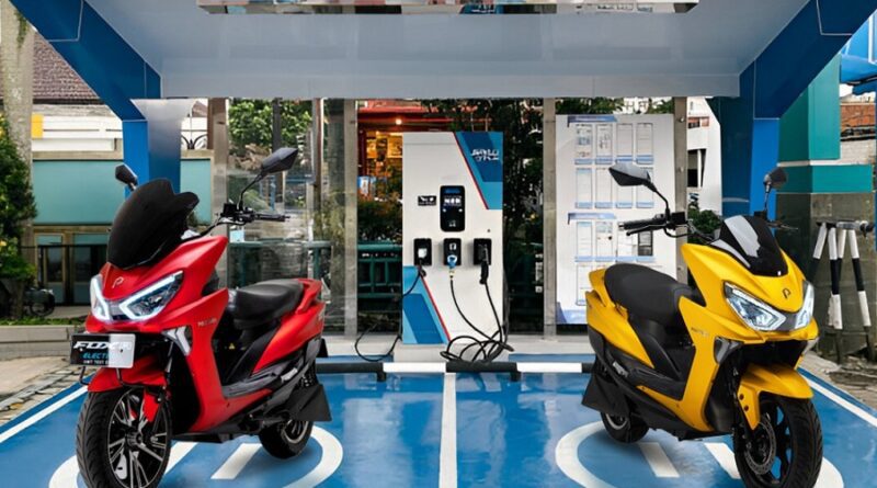 Stasiun Charging PLN Sekarang Support Motor Listrik Polytron Fox Series