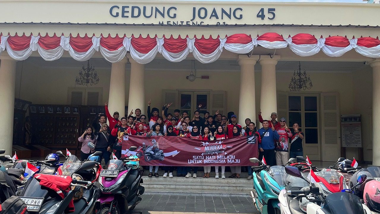 Merdeka Bersama Bikers Honda PCX Jakarta