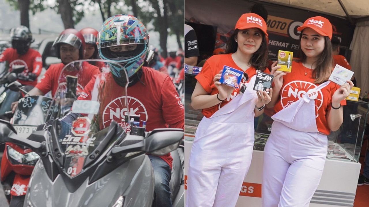 NGK Gpower Lebih Irit Tahan Lama, Upgrade Kece Bikers Goes to Parjo 2024