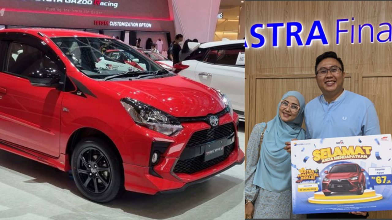 Suami istri Ini Beli Toyota Agya Baru Dengan Harga 67 Juta Saja