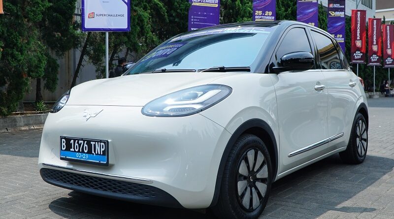 Wuling Air ev Kenalkan Tipe Long Range di GIIAS 2024 Bandung